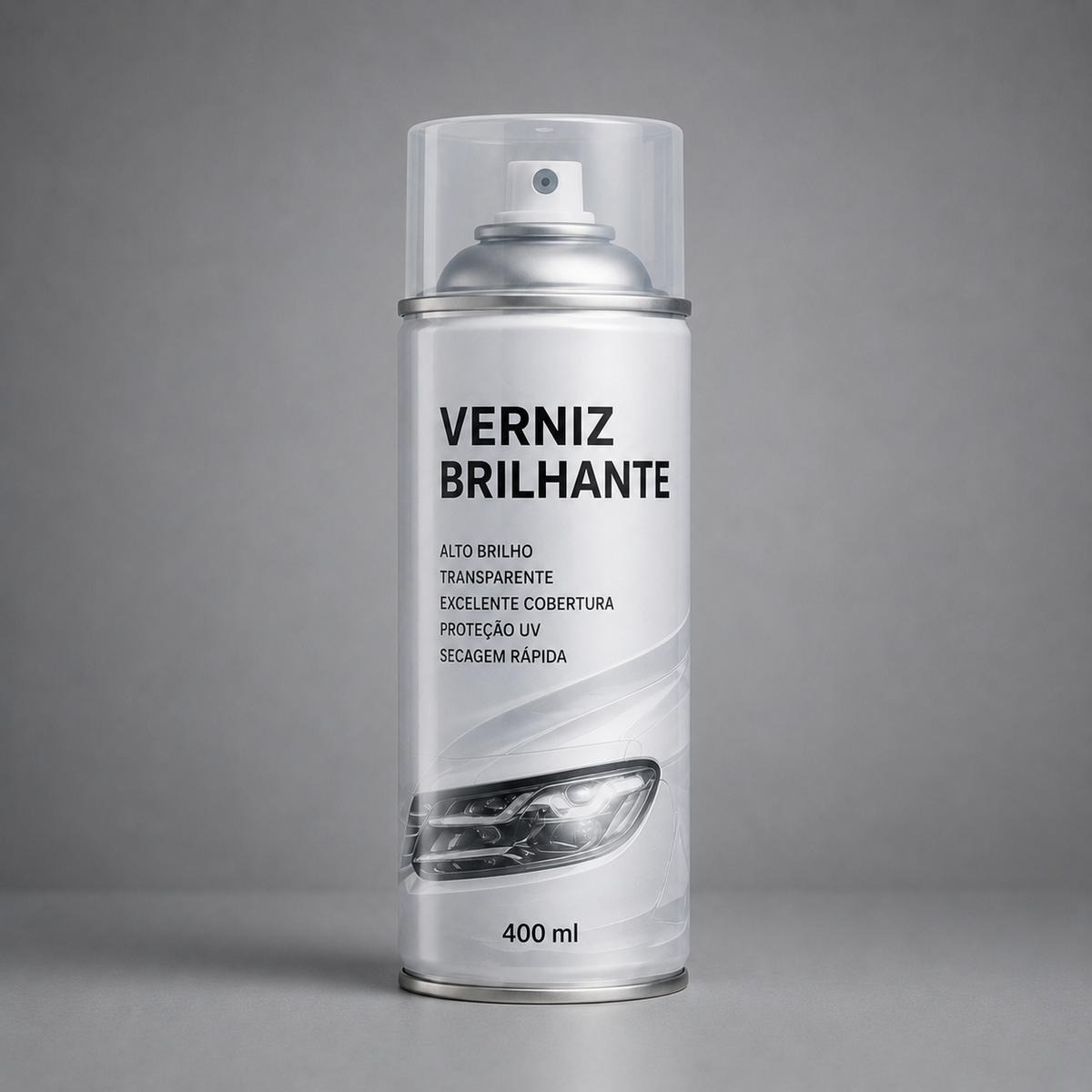 Verniz em Spray – Brilho ou Mate – 400 ml
