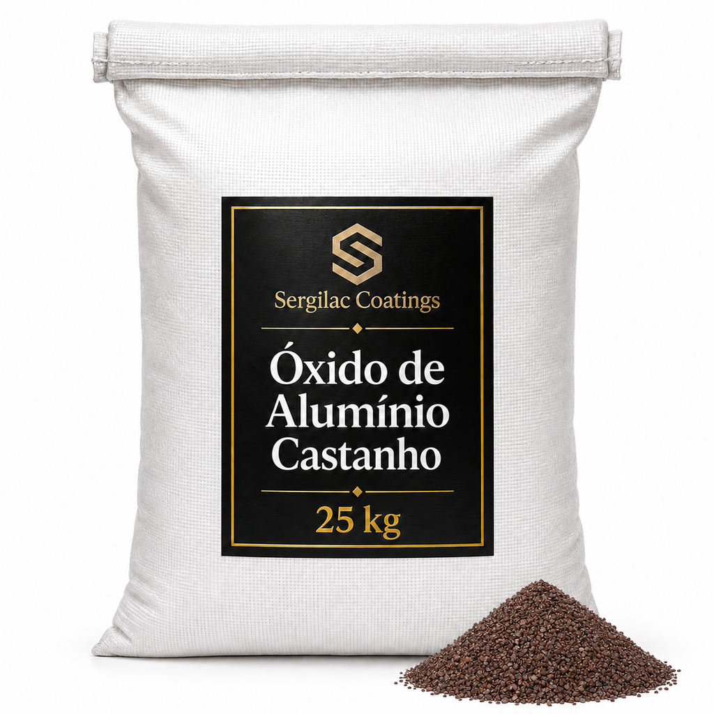 Óxido de alumínio 90/125 – sacos de 25 kg