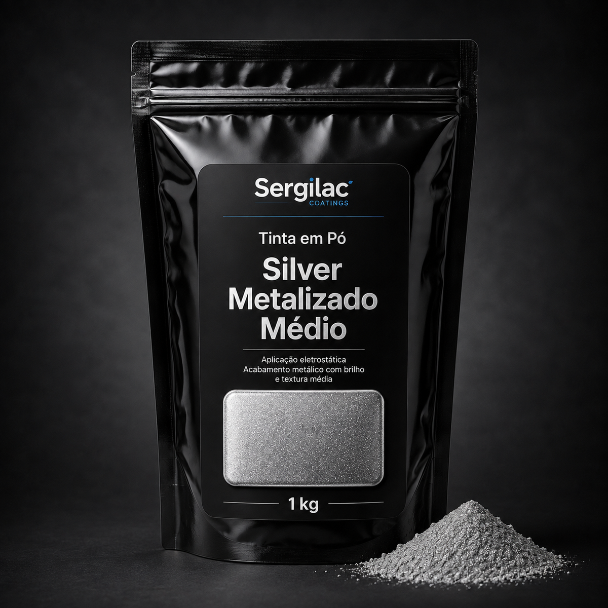 Silver Alumínio Médio – 1 kg