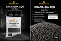 Granalha de aço GL50 – 25 kg