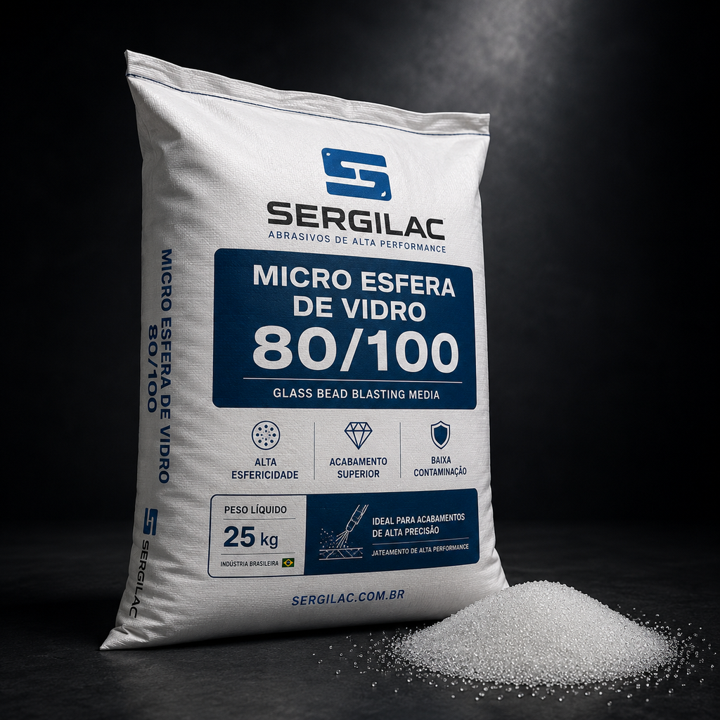 Microesferas de vidro – 25 kg