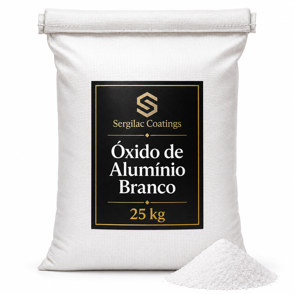 Óxido de alumínio 90/125 – sacos de 25 kg
