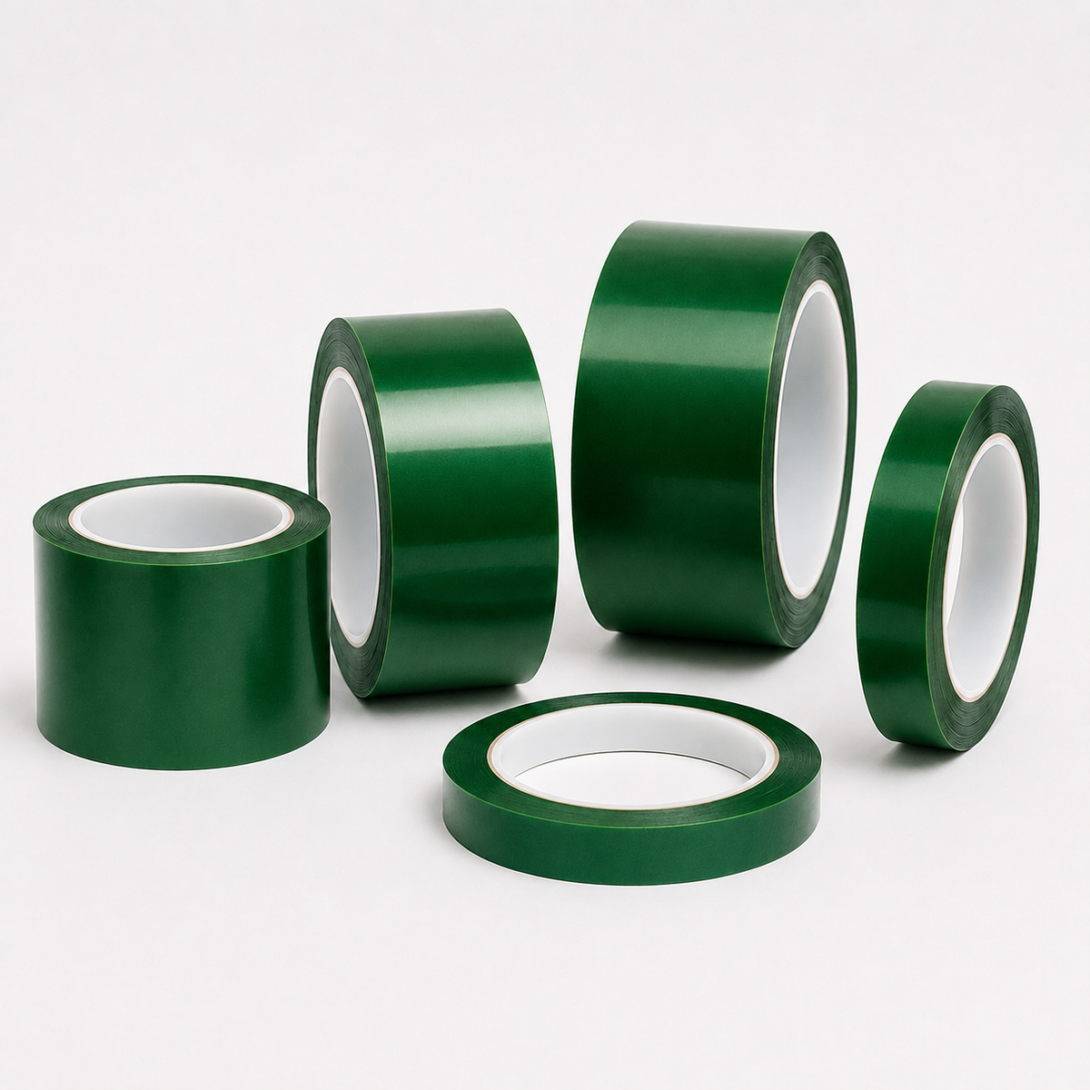Fita Verde de Alta Temperatura – 60 mm (5 m)