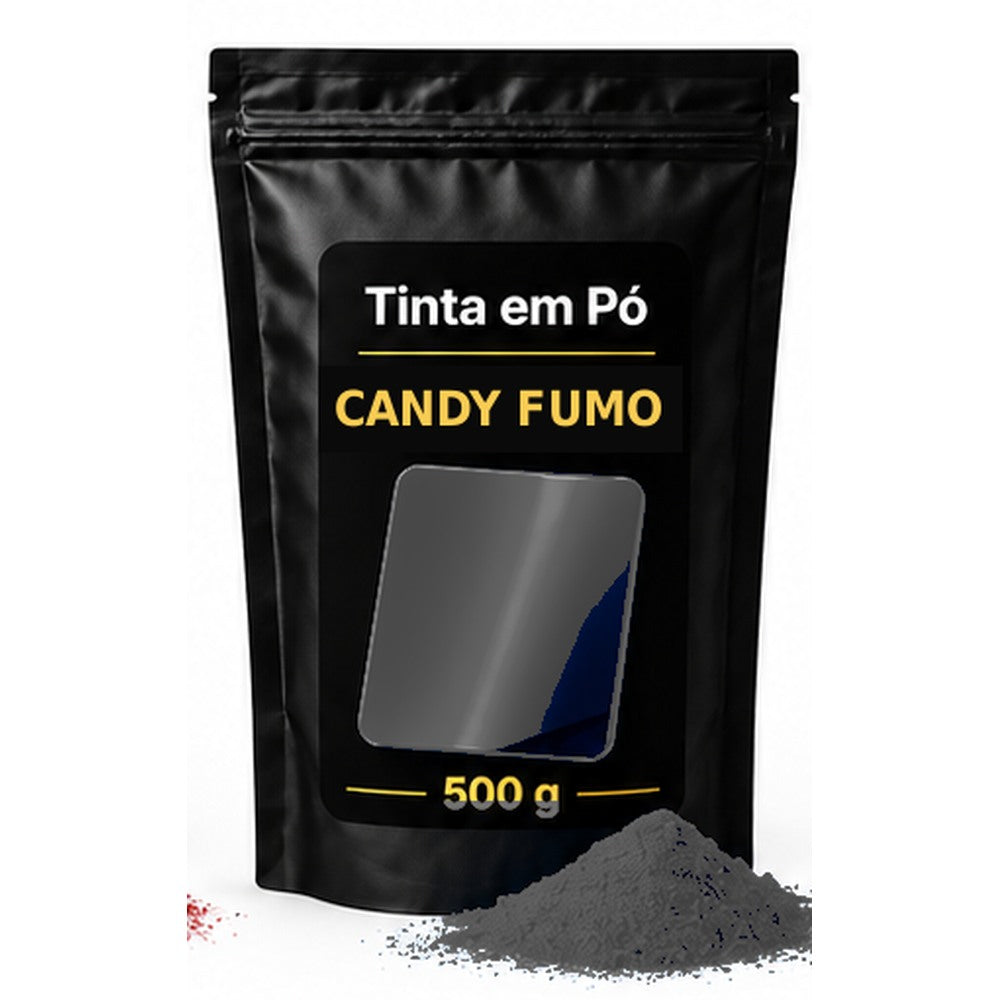 Saco preto e dourado Sergilac Coatings — candy Fumo 500 g