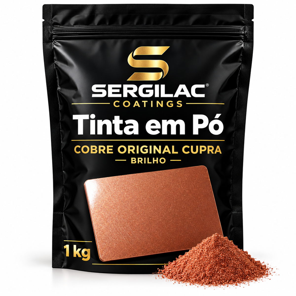 Cobre Original Cupra Brilho — 1 kg