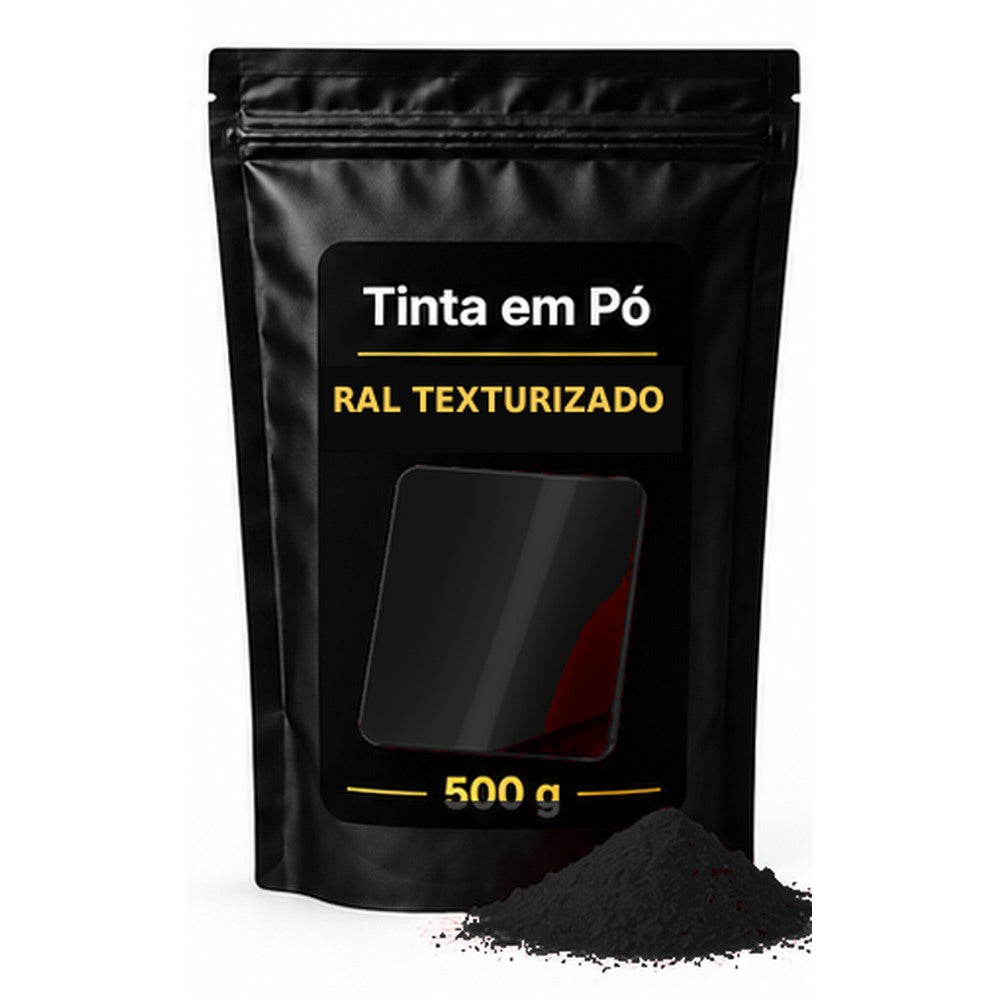 Saco preto e dourado Sergilac Coatings — ral Texturizado 500 g