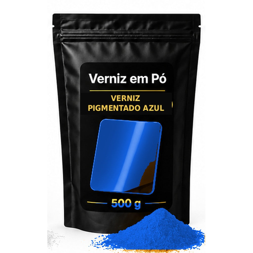 Saco preto e dourado Sergilac Coatings — verniz-pigmentado Azul 500 g