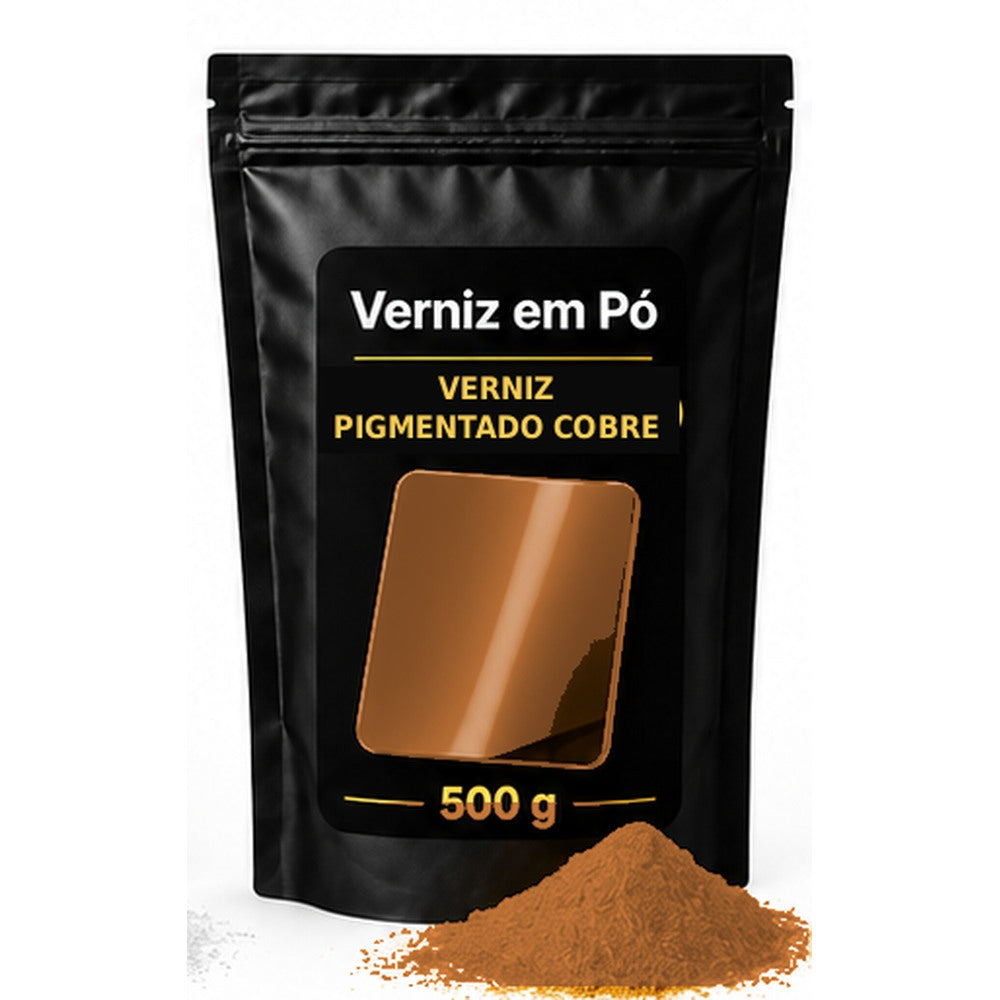 Saco preto e dourado Sergilac Coatings — verniz-pigmentado Cobre 500 g