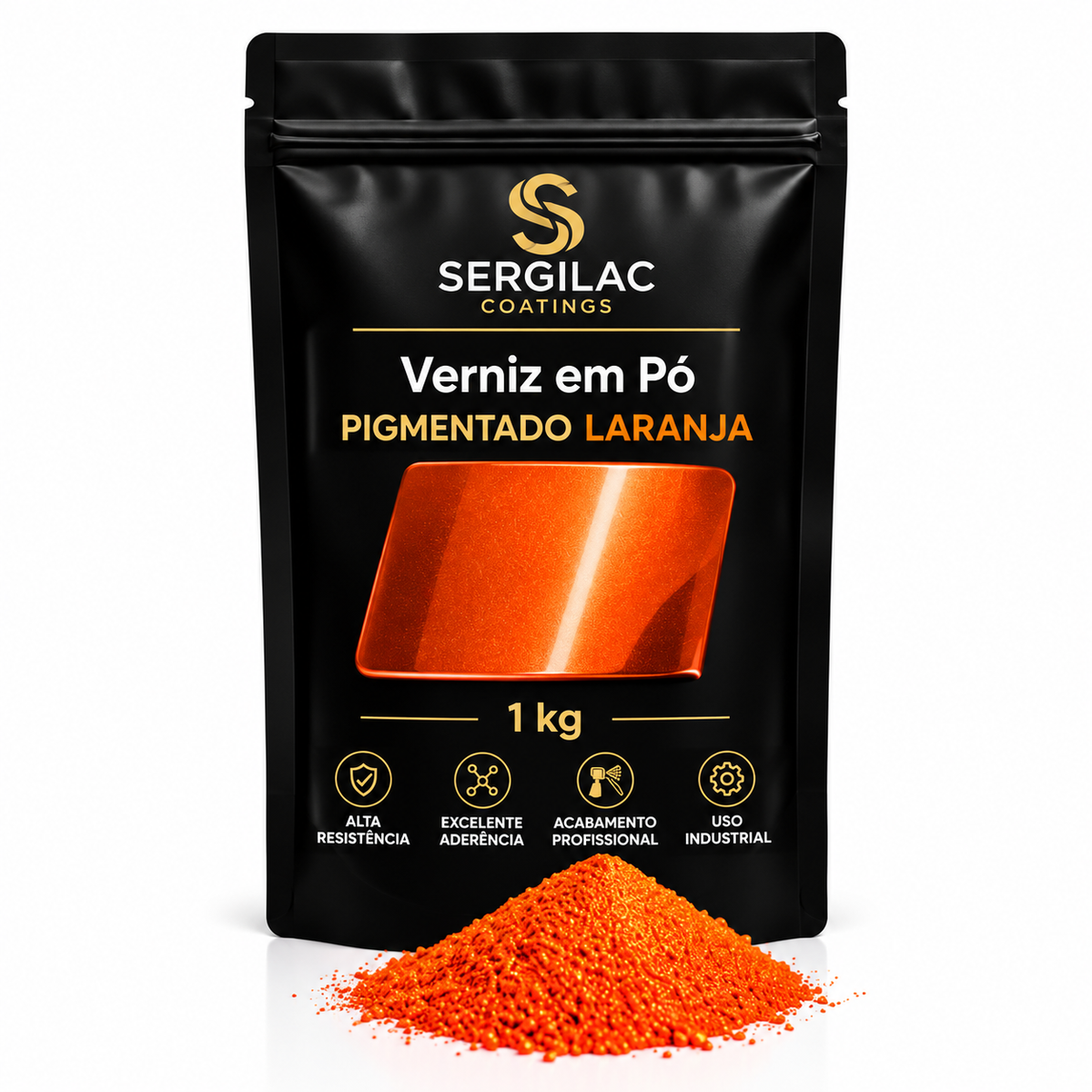 Verniz pigmentado Laranja — 1 kg