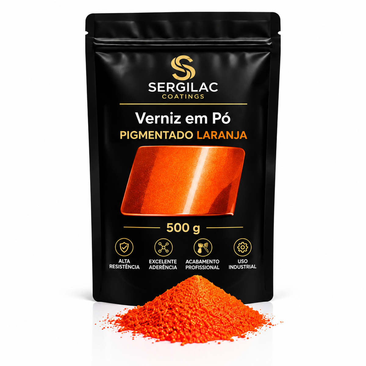 Verniz pigmentado Laranja — 500 g
