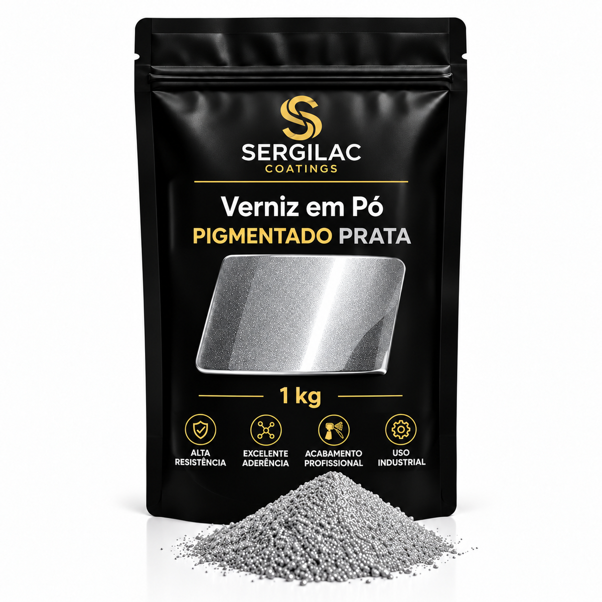 Verniz pigmentado Prata — 1 kg