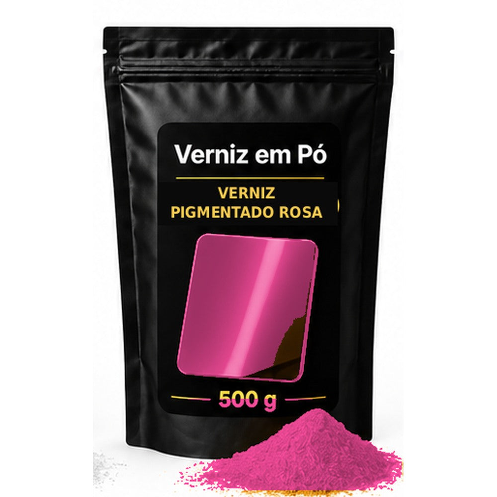 Saco preto e dourado Sergilac Coatings — verniz-pigmentado Rosa 500 g