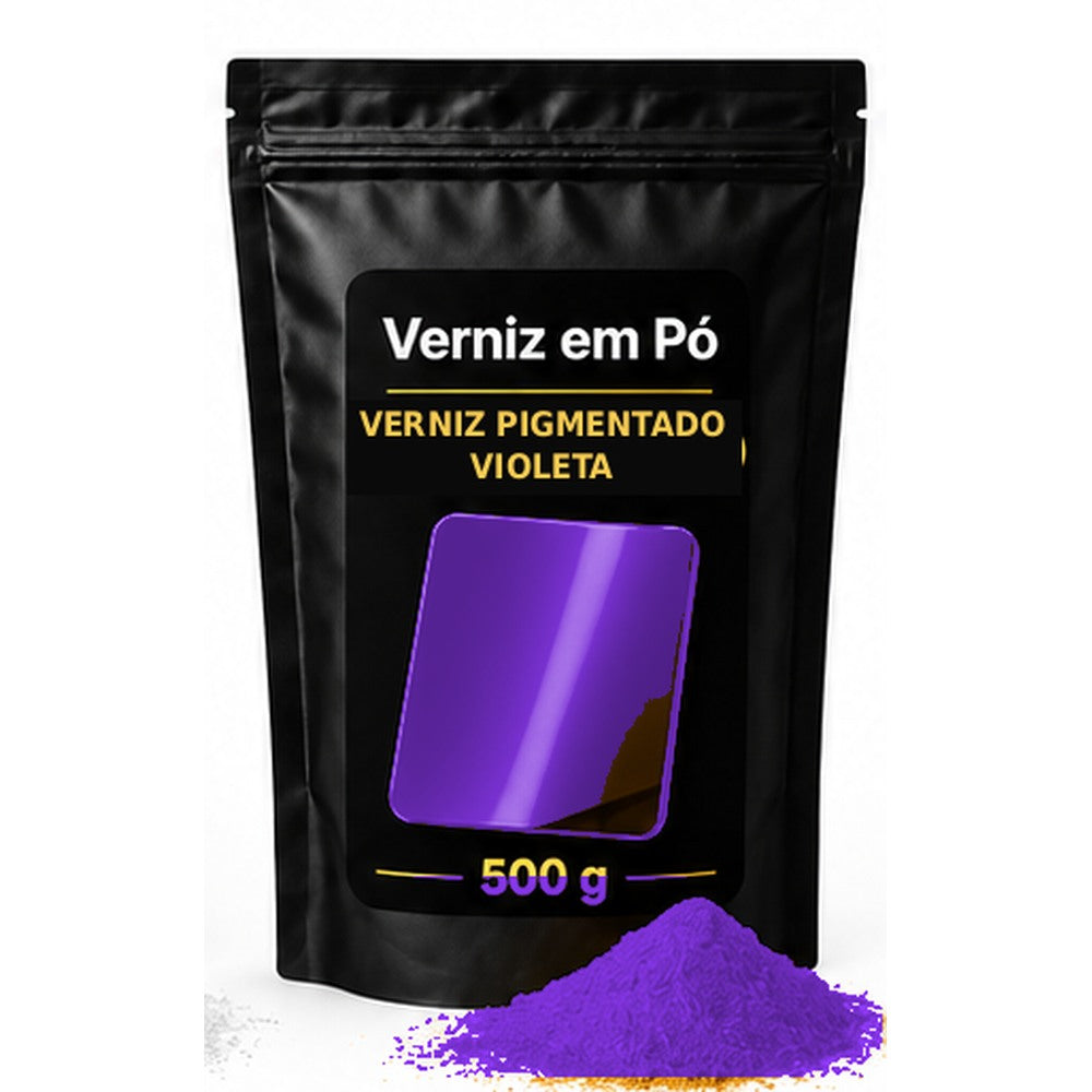 Saco preto e dourado Sergilac Coatings — verniz-pigmentado Violeta 500 g
