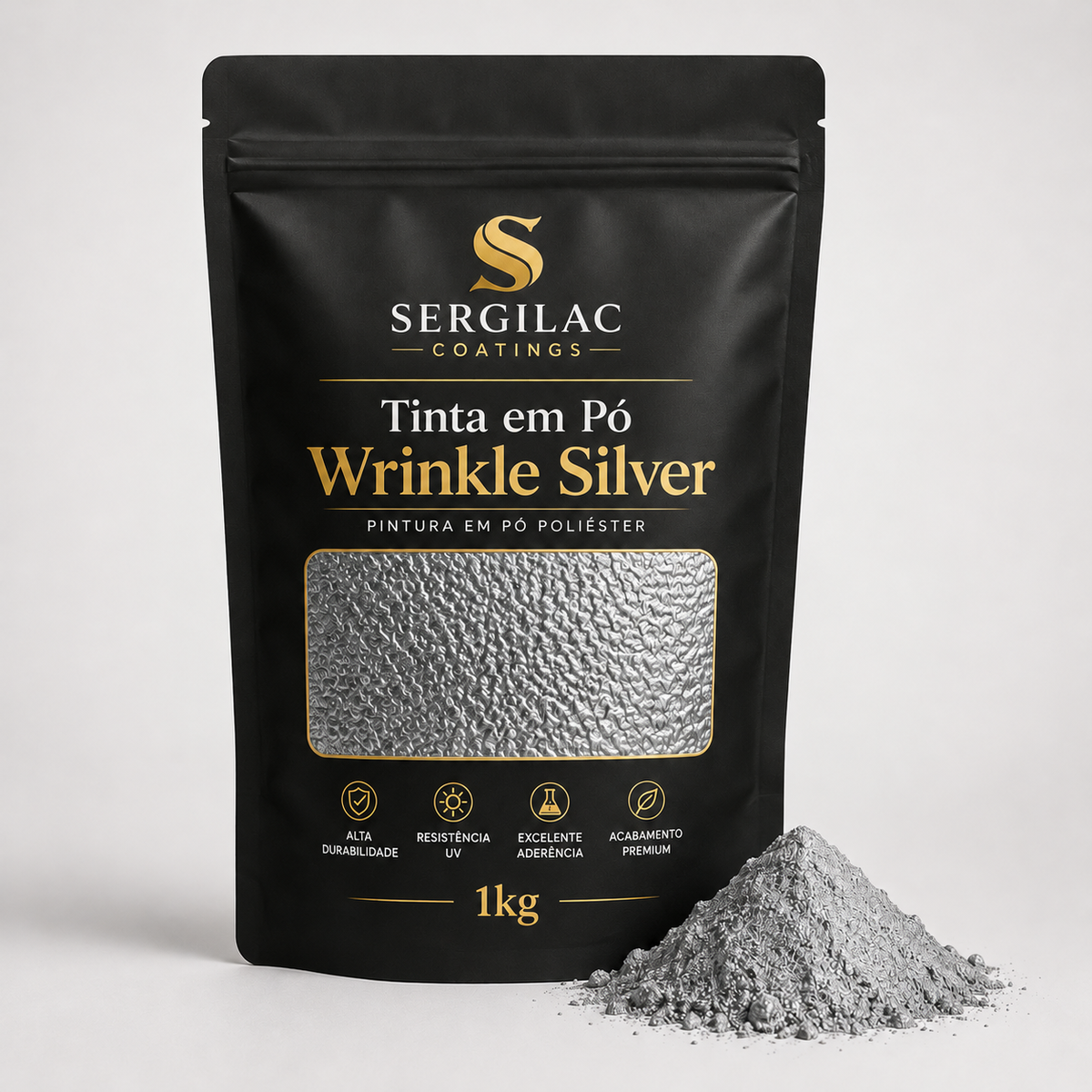 Wrinkle Silver 1 kg